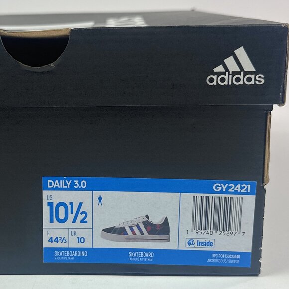 Adidas Daily 3.0 Mens Camo Canvas Low Skateboarding Shoes Sneakers GY2421 - Picture 10 of 10